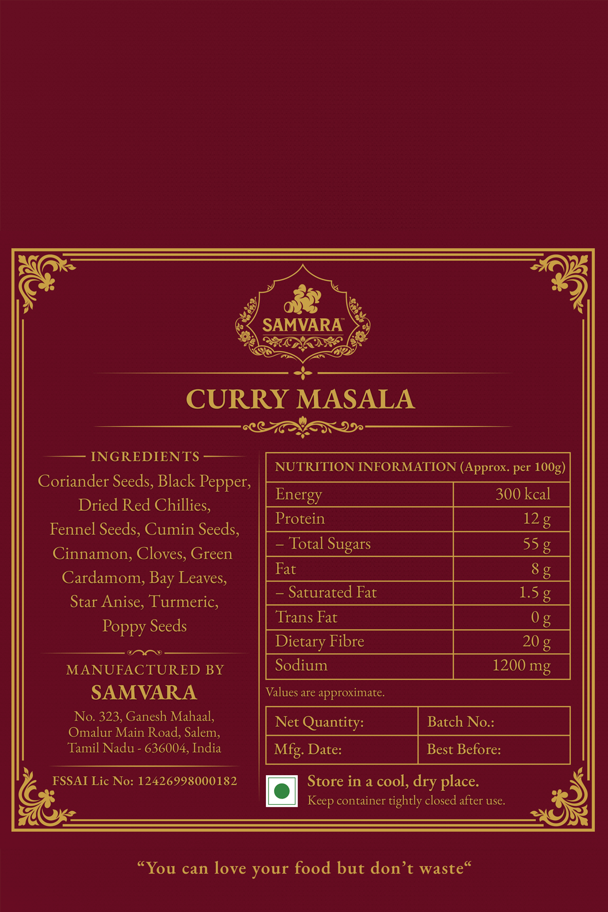 Curry Masala