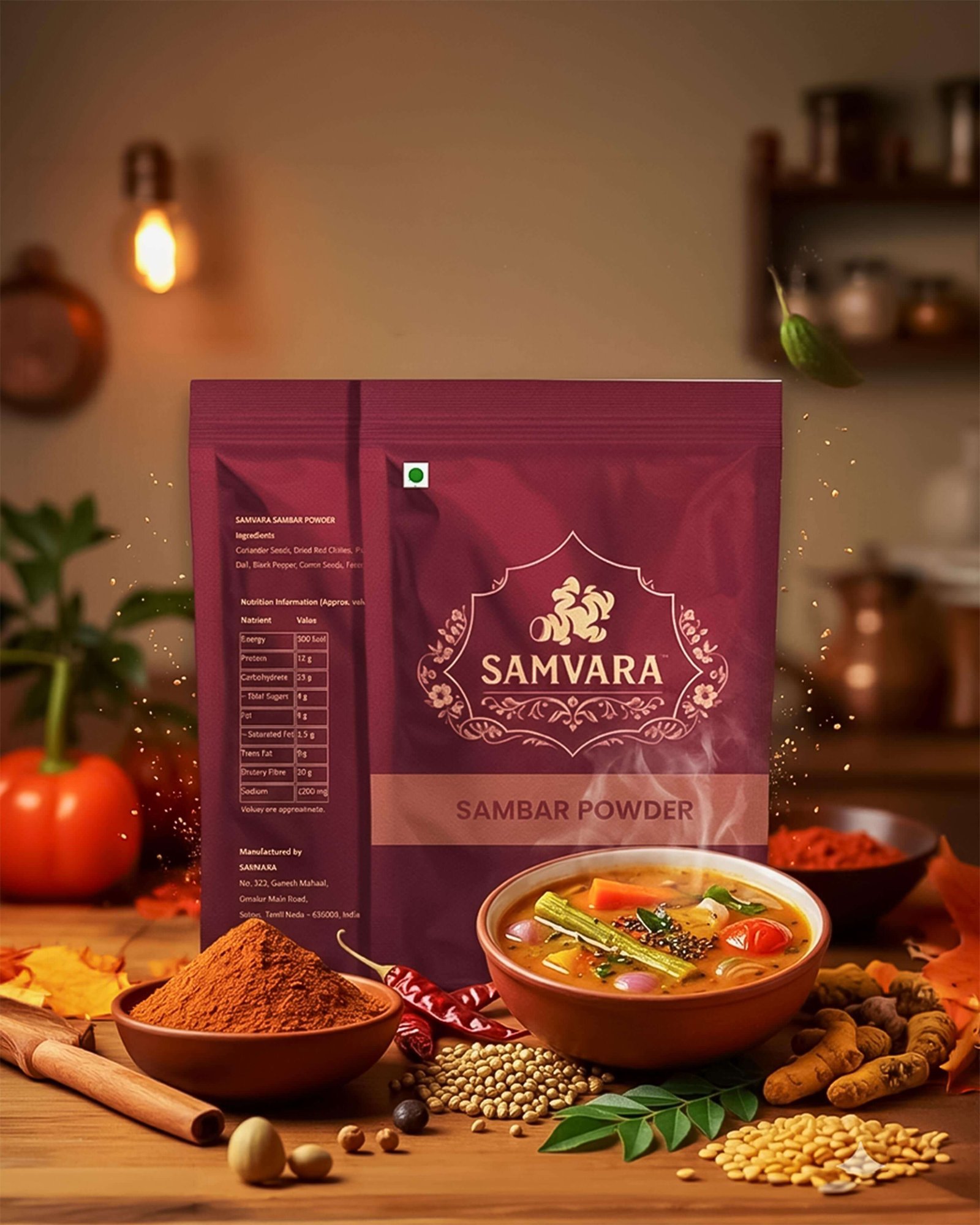 Samvara Sambar Powder